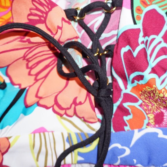 TRINA TURK Radiant Blooms Swim Coverup Dress - Picture 7 of 7